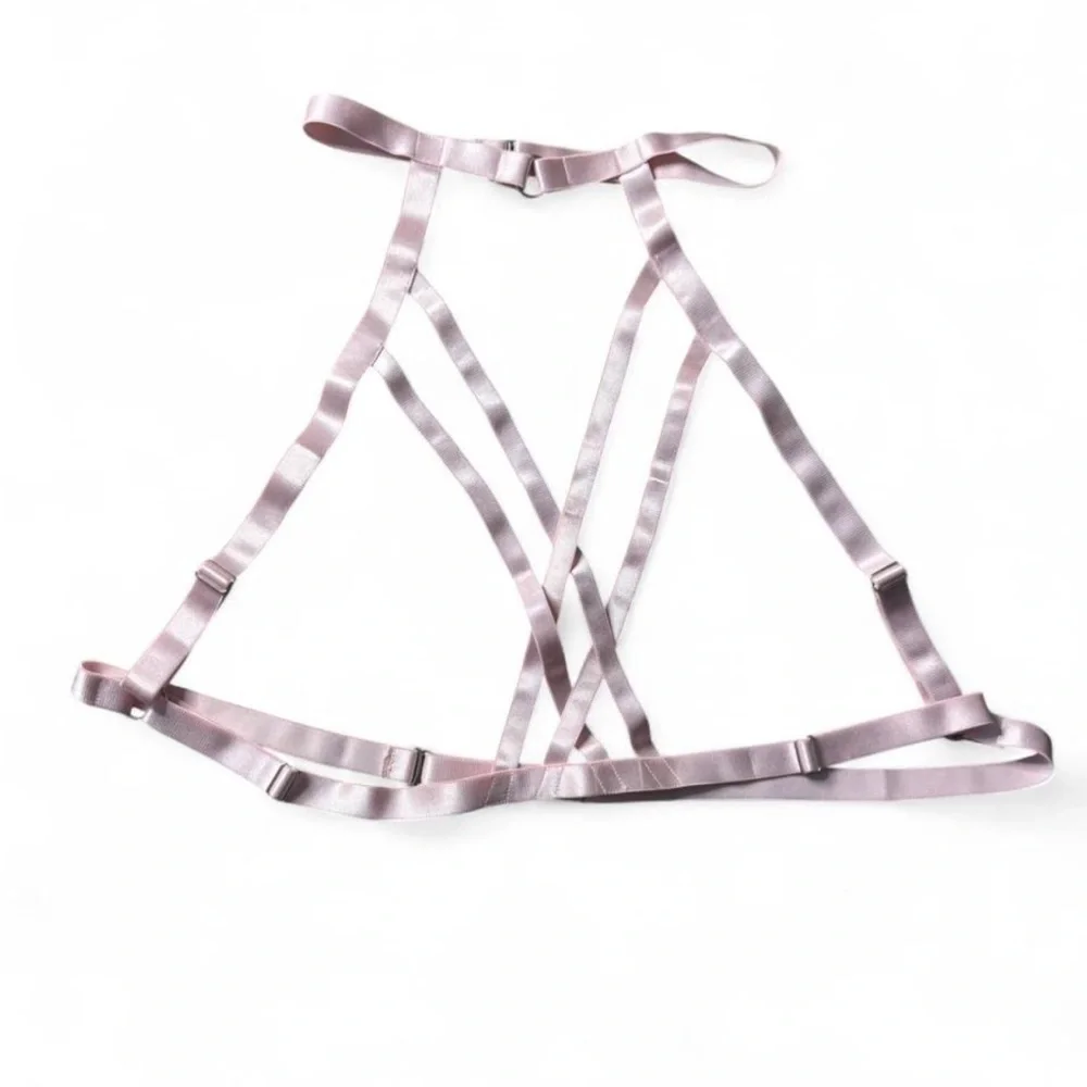 Pink Strappy Rave Set - Picture 1 of 4